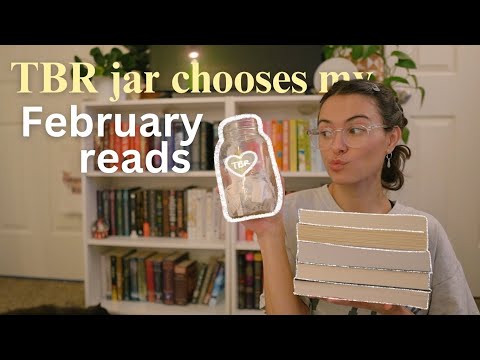 TBR jar picks my February reads🫙📚