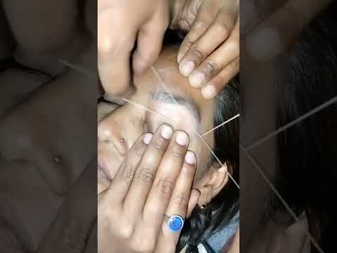 #Lefteyebrow #threading #threadingeyebrow #eyebrow #shortvideo