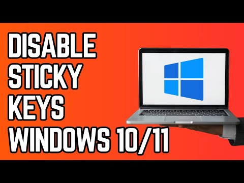 How to Disable Sticky Keys on Windows 11 (Regedit)