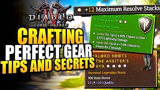Diablo 4 Crafting Guide: HUGE Crafting Tips and Secrets For The BEST Gear