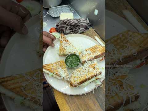 Bombay Special Sandwich ￼| Human Street Food #streetfood #shorts #sandwich