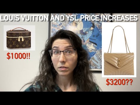 🚨 LOUIS VUITTON AND SAINT LAURENT PRICE INCREASE UPDATES FOR OCT 2022 🚨 Nice nano now $1000??