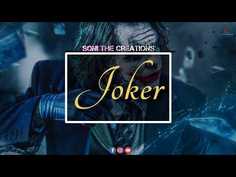 Joker BMG Song | Dance Dance | Latest Lyrical Joker Song Whatsapp Status 2020 | Soni The Creations