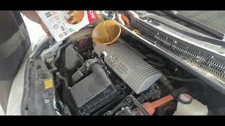 Totachi 5w20 PAO Prius 1.8cc Hybrid 4.25ltr #prius #gearoil #carshow #garage #vehicle #oil #elonmusk
