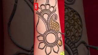 easy and simple mehndi design