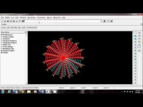 Spider Web Wind Load Analysis - Advanced Solid Mechanics