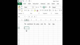 Remove Extra Spaces - Excel Quick Tips