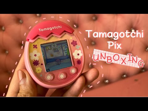 TAMAGOTCHI PIX UNBOXING 2022 (Floral Pink) 🌸