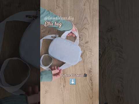 ✨ Ellis bag pattern 🩷 sewing patterns and video tutorial 🎥 on my channel #sewing #sewingtutorial