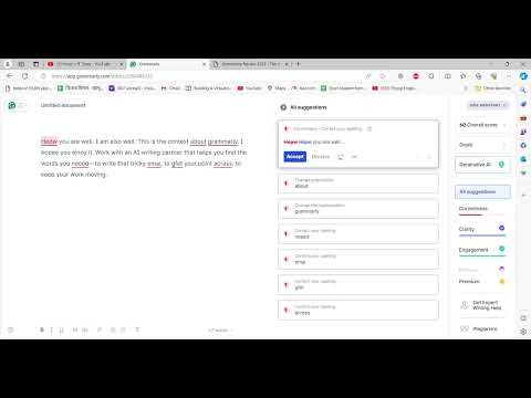 Mastering Writing: A Comprehensive Grammarly Review || Grammarly Review 2024 || webadvisorhub