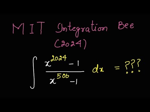 An integral to solve| MIT integration Bee challenge