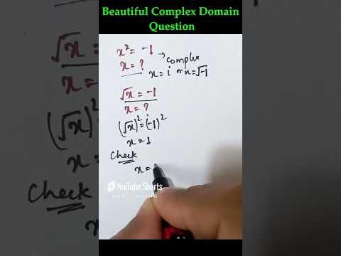 Complex Numbers 99% Will get it Wrong! #complexnumbers #complex #mathproblem #algebraicequation