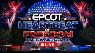 🇺🇸 LIVE from EPCOT at Walt Disney World for a spectacular Fourth of July celebration! ✨ #Disney