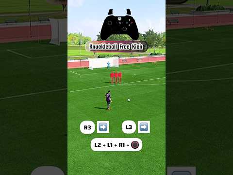 Free Kick Tutorial in FC 25 / FC 24 / FC23 #fifa #fifa23 #fc25 #fc26