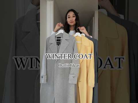 Winter Coat Outfit Ideas | styling video | fassionfruitgirl