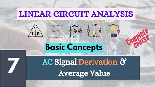 AC Signal Derivation & Average Value #circuitanalysis  #electricalengineering