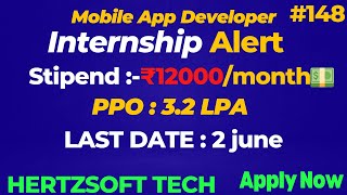 Mobile App Developer Internship