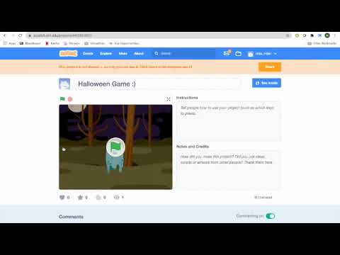 How to make scratch games sharable