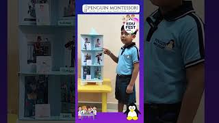 project name:- people who help us penguin montessori school Guntakal #education #schoolassignment