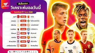 วิเคราะห์บอลวันนี้ ทีเด็ดบอล วันอาทิตย์ ที่ 7 กันยายน 2568 อ๊อตโต้ปืนโต #ทีเด็ดบอล #วิเคราะห์บอล