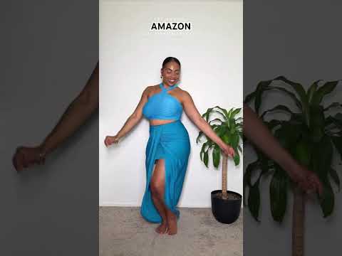 Amazon Fashion Try-On: SheIn Wrap Maxi Skirt #amazonfinds #amazonfashion #tryonhaul #curvefashion