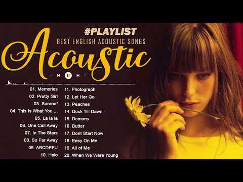 Best Chill Acoustic Love Songs Playlist 2023❤️Acoustic 2023 ⚡️ Acoustic Covers of Popular Songs 2023