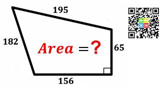 Can you find area of the Quadrilateral? | (Justify) | #math #maths | #geometry