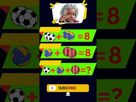 Solve Quickly  l  Maths Brain Test l #iqtest #hardriddle #brainteaser #mathpuzzle #riddle #puzzle