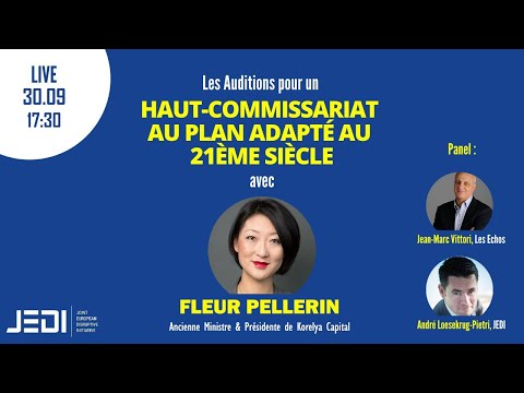 Pour un Commissariat au Plan du 21e siècle : audition de Fleur Pellerin