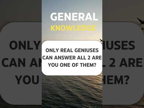 99% FAIL This General Knowledge Question… Are You the 1%? 😳🧠 #ytshorts  #quiztime  #trending