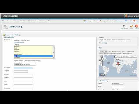 SGB Web Design - Joomla 1.7 - Add Listing to Member Directory