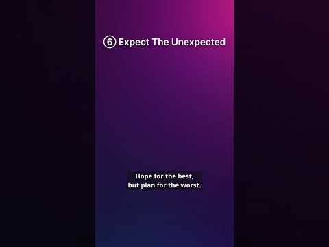 Be Ready: Plan for the Unexpected #cybersecurity