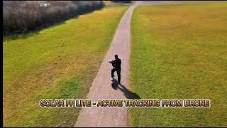 Solar ff lite, active tracking 3.0 from dji mavic air 2 around herrington county park