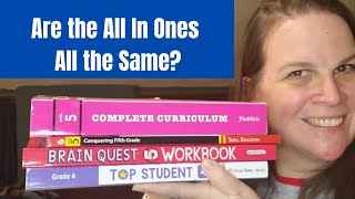 All in One Curriculum Workbook Comparisons // Evan-Moor, Brain Quest, Shell, Complete Curriculum
