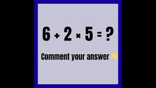 🧠 5 SECOND MATH CHALLENGE #easylearning  #kidseducation  #mathforkids  #competition  #fast