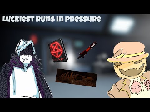 The Luckiest Back To Back Runs I've Ever Had In ROBLOX Pressure