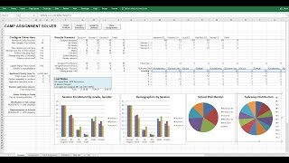 Custom solver built in Excel solves large, complex problem