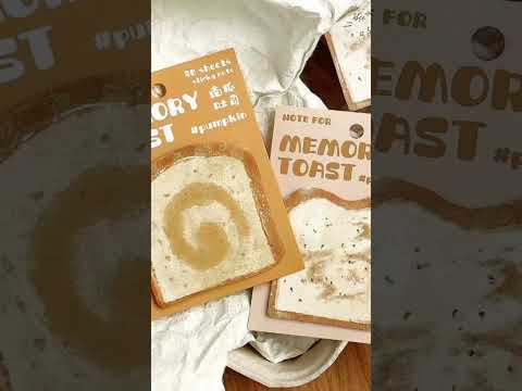 Memory Toast # Sticky Notes #stationery #youtube