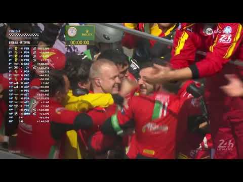 24 Hours of Le Mans 2025 Final Lap & Finish