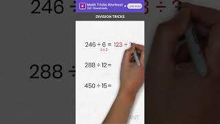 Math Tricks - Division Tricks - Simplification Tricks - Mental Math Tricks - Easy Math Tricks