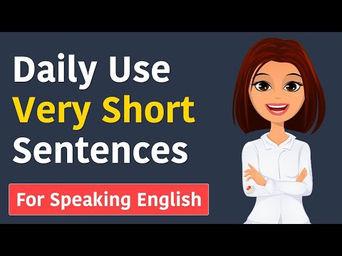 English sentences | Short English Sentences with Urdu meanings | Speak English | انگلش بولنا سیکھیں
