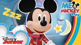 Mickey Mouse's Bedtime Routine 😴 | Me & Mickey | Vlog 10 | Back to School | @disneyjr