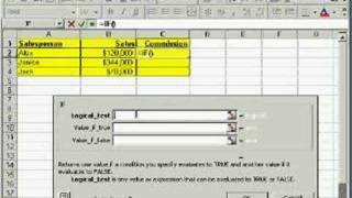 Excel if function