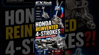 This Honda Engine Changes Its Piston Stroke! #honda #engine #fast #facts #shorts #japan #exlink