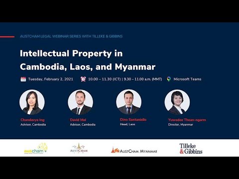 [EN] Intellectual Property in Cambodia, Laos and Myanmar