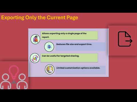 How to Save as PDF Power BI | Power BI PDF Export Training | Power BI Export Tutorial