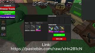 FULL TUTORIAL!! Freeze Trade Script - Murder Mystery 2 🔪 | PASTEBIN | JULY 2026