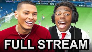 MARLON X ISHOWSPEED $10,000 FIFA WAGER! (Full Stream)
