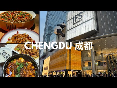 Arrival in Chengdu China Travel 🇨🇳| First impressions, Sichuan food, Chunxi Road & Chengdu city walk