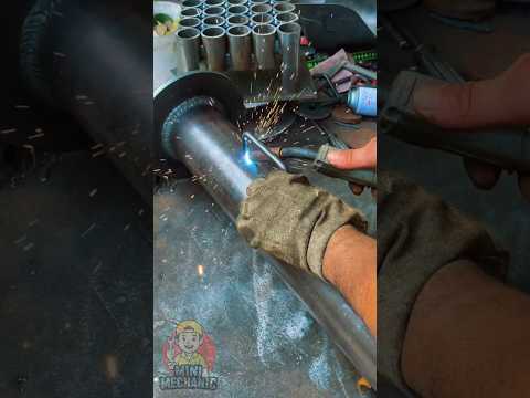 Heavy-Duty Flag Pole Mount | Gun Design Look! #FlagPoleMount #CreativeWelding #Shorts